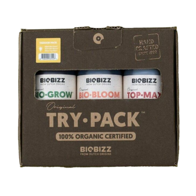 BioBizz Trypack Verpackung Vorderseite