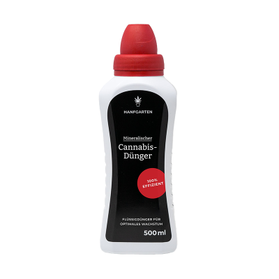 Mineralischer Dünger Flasche Vorderseite