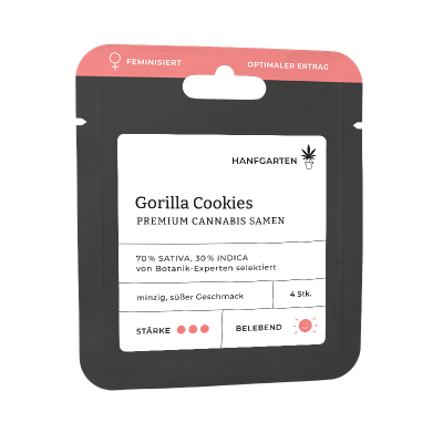 Gorilla Cookies | Feminisiert Vorderansicht