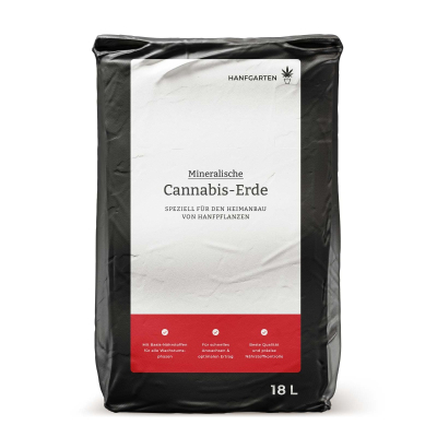 Cannabis erde mineralisch Vorderseite