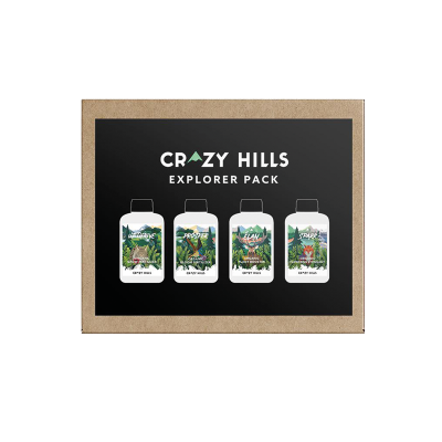 Crazy Hills Explorer Pack | 4 x 500 ml